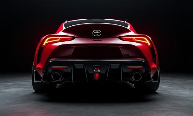 Toyota Supra MK5 with suspension upgrades